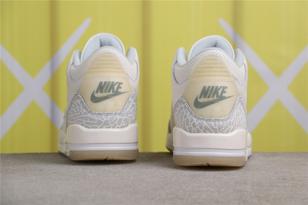 USD$48 Air Jordan 3 3 Air Jordan 3 Craft Ivory FJ9479-100 米黄 Size 36-47.5（36 36.5 37.5 38 38.5 39 4