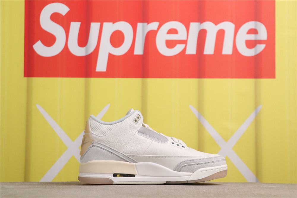 USD$70 Air Jordan 3 3 Air Jordan 3 x Travis Scott TS FJ9479-100 米黄 Size 40-47.5