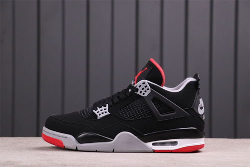 100USD Air Jordan 4 BRED 308497-060 Size 40-47