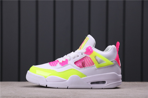 44USD Air Jordan 4 GS Lemon Venom CV7808-100 36-40
