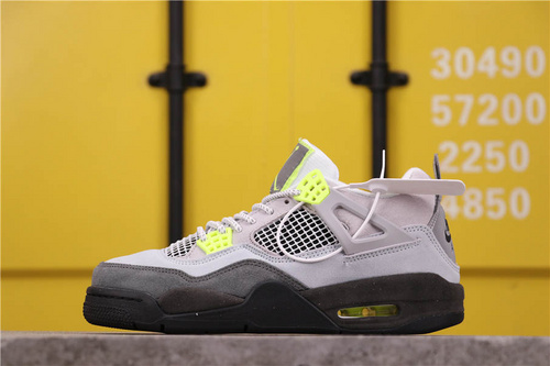 53USD Air Jordan 4 SE Neon CT5342-007 36-47