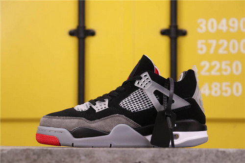 53USD OFF-WHITE x Air Jordan 4 Sail SP AQ9129-412 36-47.5