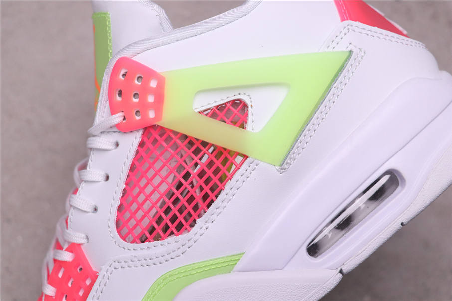 58USD Air Jordan 4 GS “Lemon Venom” CV7808-100 36-46