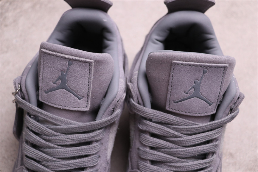 71USD KAWS x Air Jordan 4Cool Grey 930155-003 Size 36-46