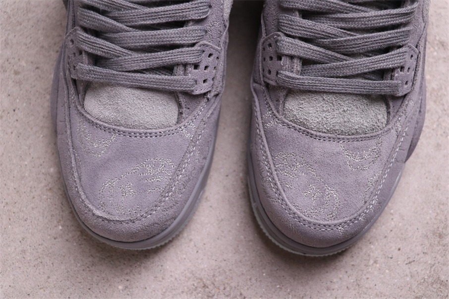71USD KAWS x Air Jordan 4Cool Grey 930155-003 Size 36-46
