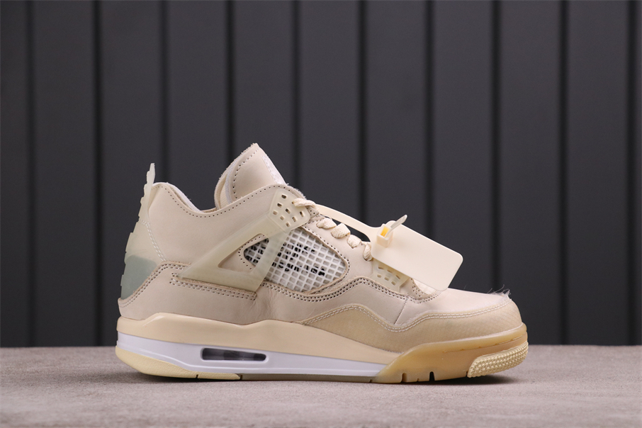 OFF-WHITE x Air Jordan 4 SP WMNS [CV9388-100]