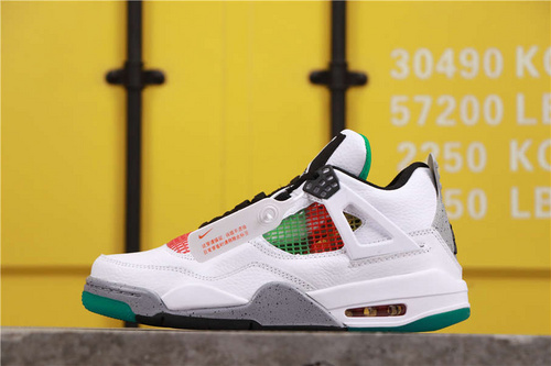 78USD Air Jordan 4 Rasta AQ9129-100 40-47.5