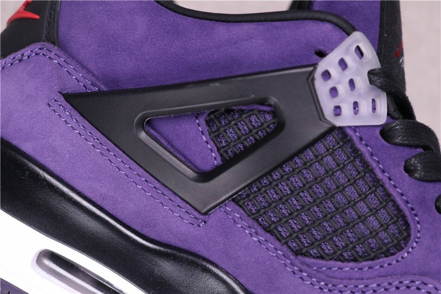 78USD Travis Scott x Air Jordan 4 Purple 308497-510 40-46