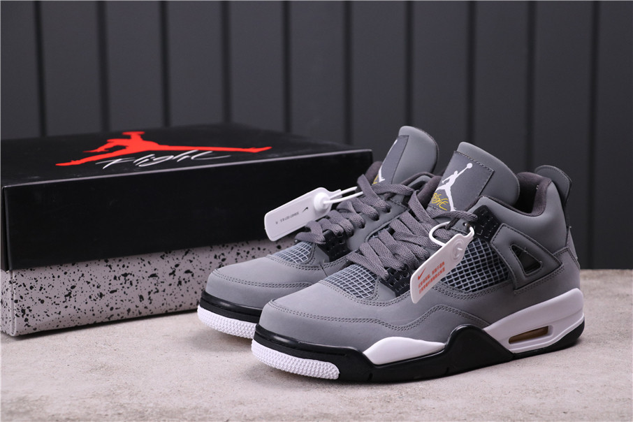 89USD Air Jordan 4 Cool Grey 308497-007 40-47.5