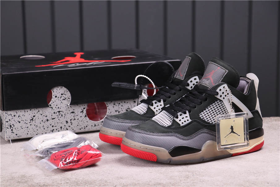 89USD Air Jordan 4 “Purple Metallic” AQ9129-060 40-47.5