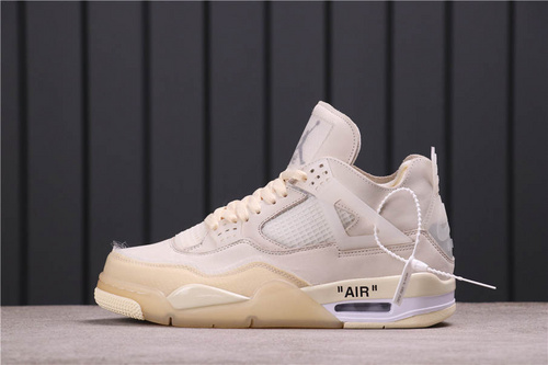 89USD OFF-WHITE x Air Jordan 4 SP CV9388-10036-47.5