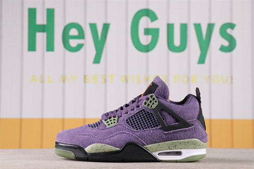 US$35 Air Jordan 4 Canyon Purple AQ9129-500 Size 36-47.5