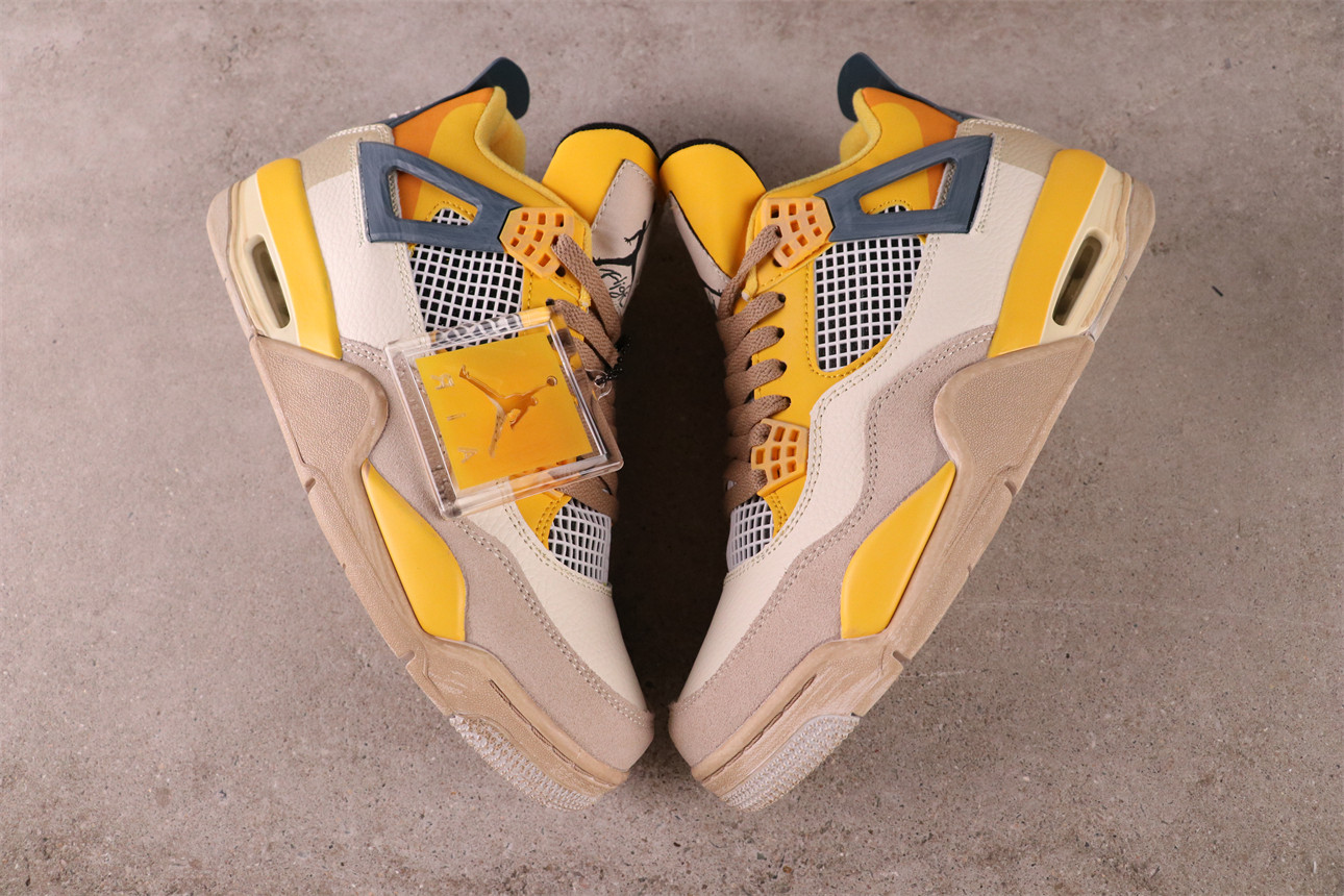 US$40 Air Jordan 4 AJ4-KNCW01乔4棕黄 Size 36-46