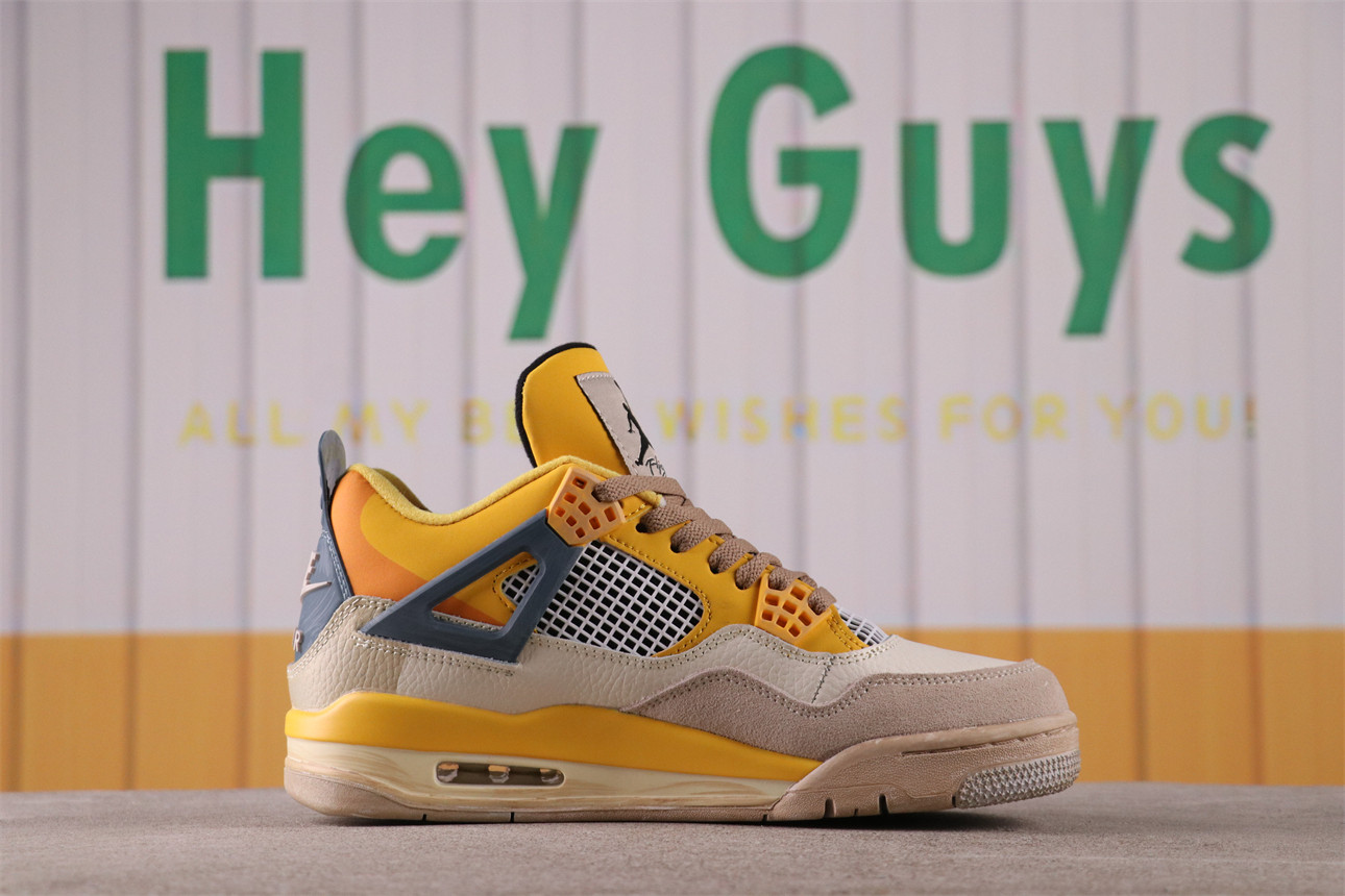 US$40 Air Jordan 4 AJ4-KNCW01乔4棕黄 Size 36-46