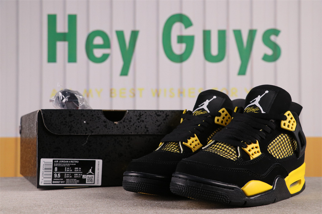 US$40 Air Jordan 4 Thunder DH6927-017 36-47.5