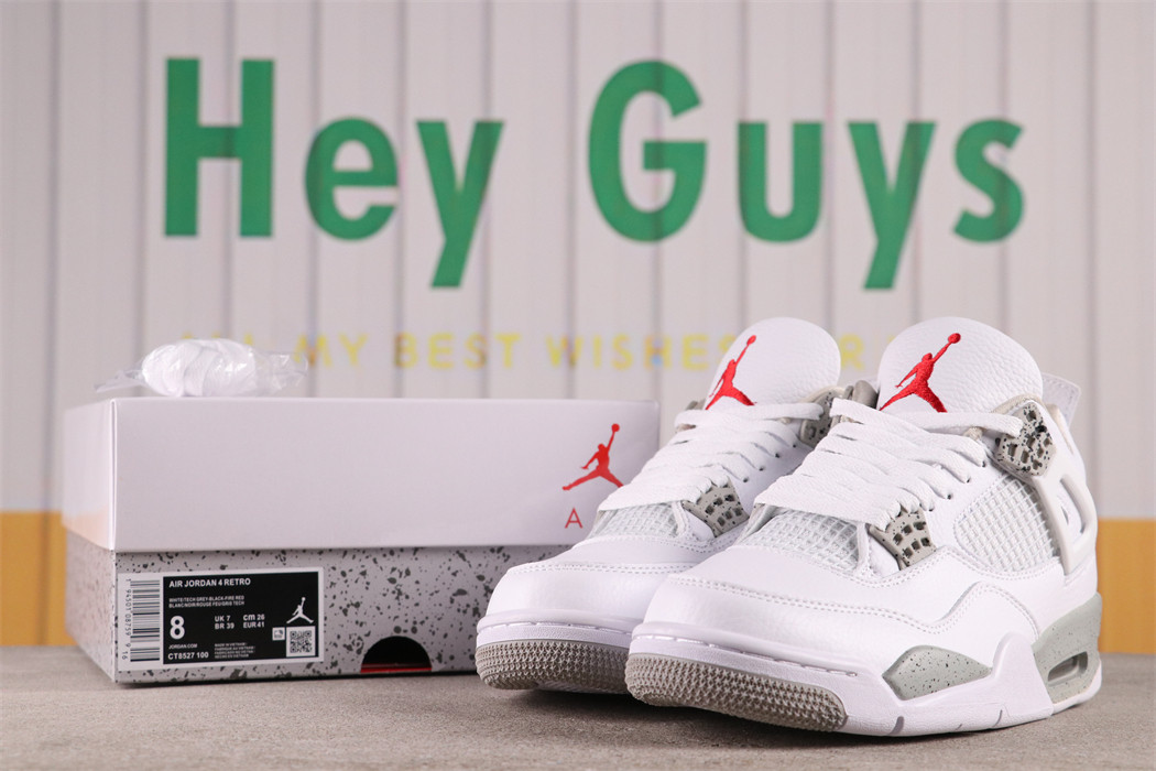 US$40 Air Jordan 4 White OreoCT8527-100 Size 36-47.5