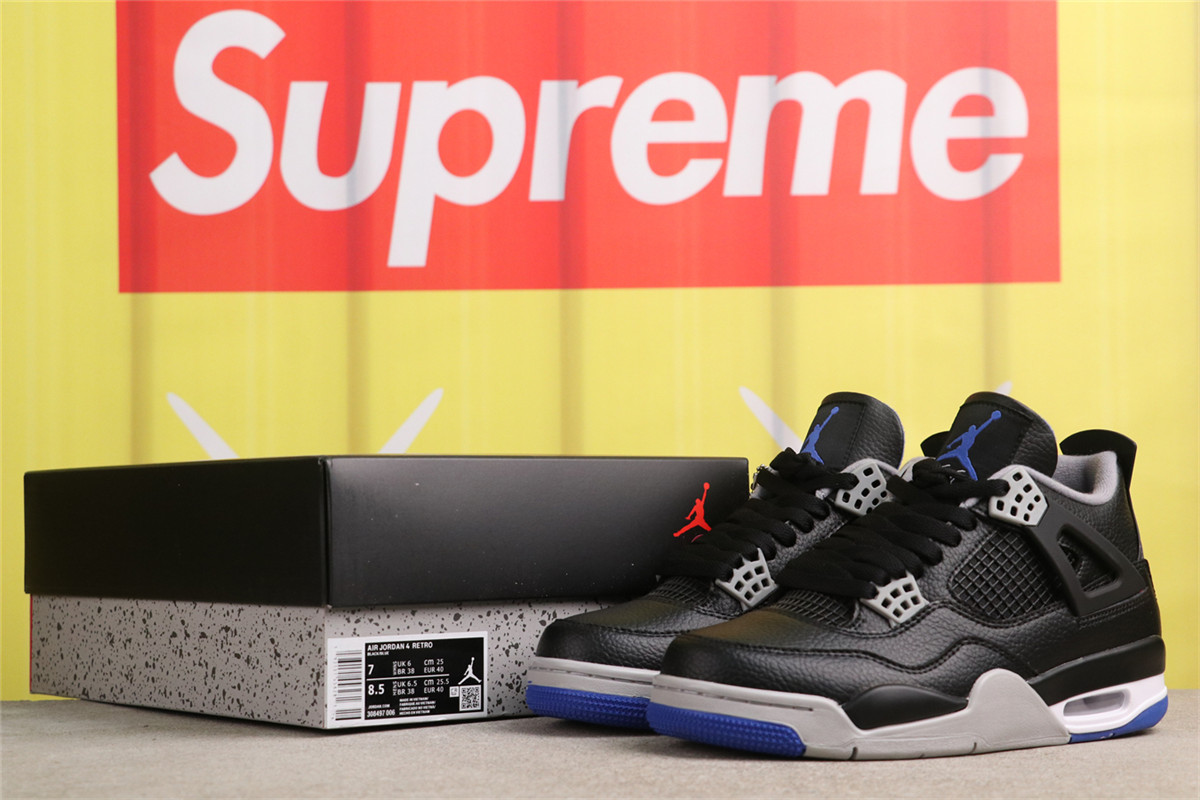 US$44 Air Jordan 4 BRED 308497-006 Size 36-48.5