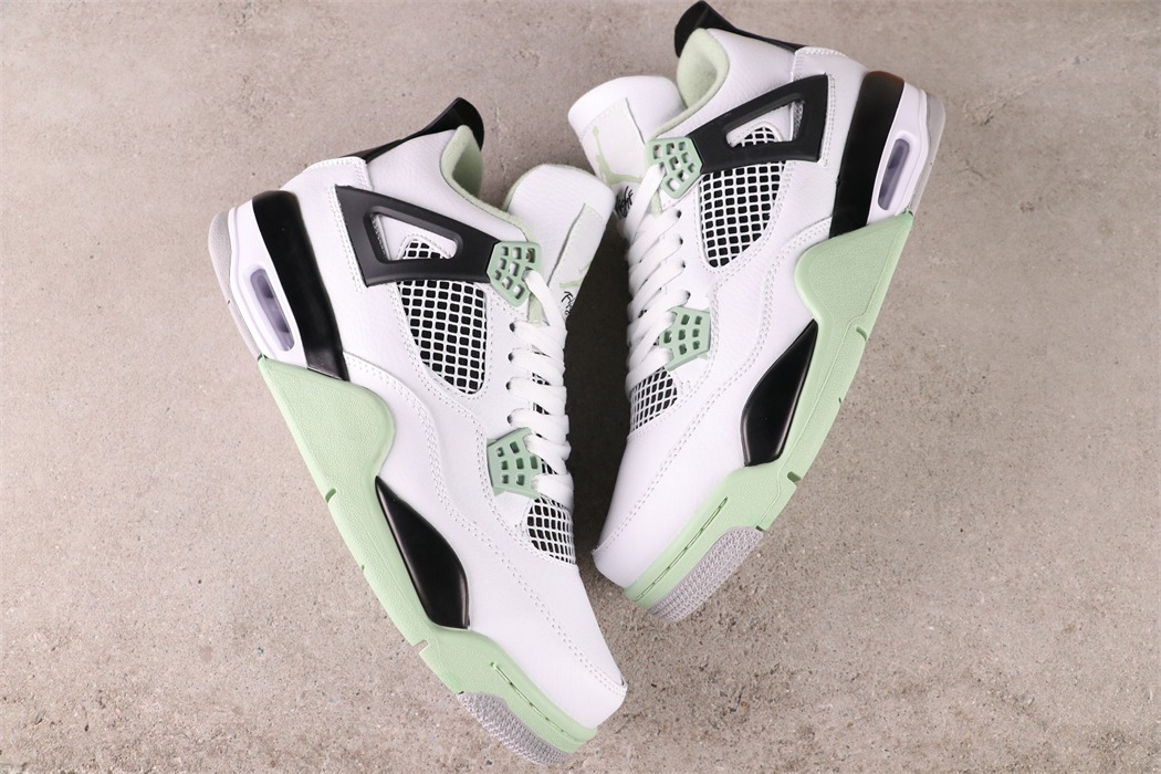 US$44 Air Jordan 4 Seafoam SKU AQ9129-103 Size 36-46