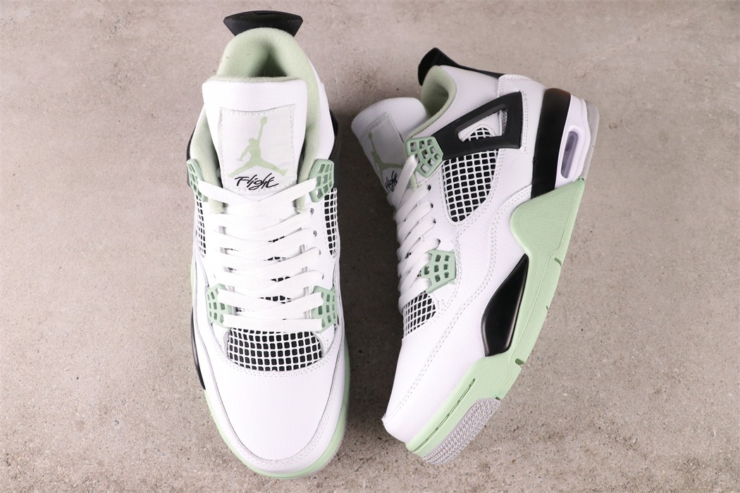 US$44 Air Jordan 4 Seafoam SKU AQ9129-103 Size 36-46