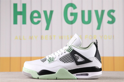 US$44 Air Jordan 4 Seafoam SKU AQ9129-103 Size 36-46