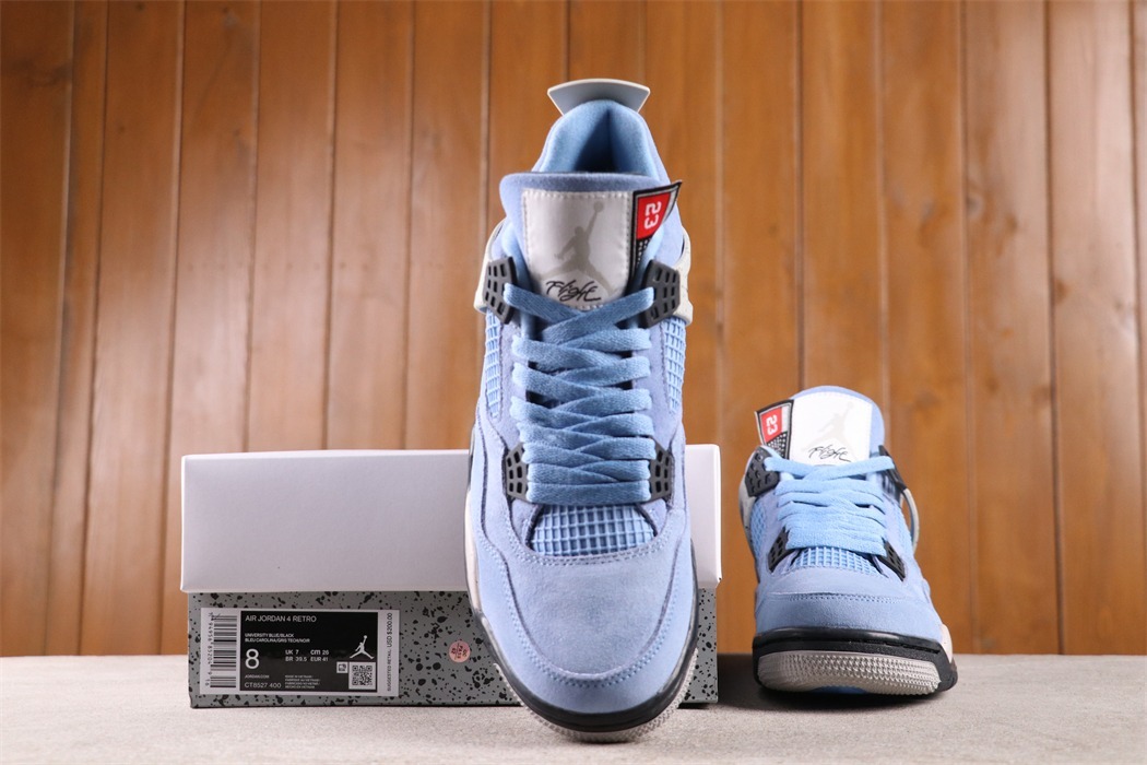 US$44 Air Jordan 4 University Blue CT8527-400 Size 36-47.5