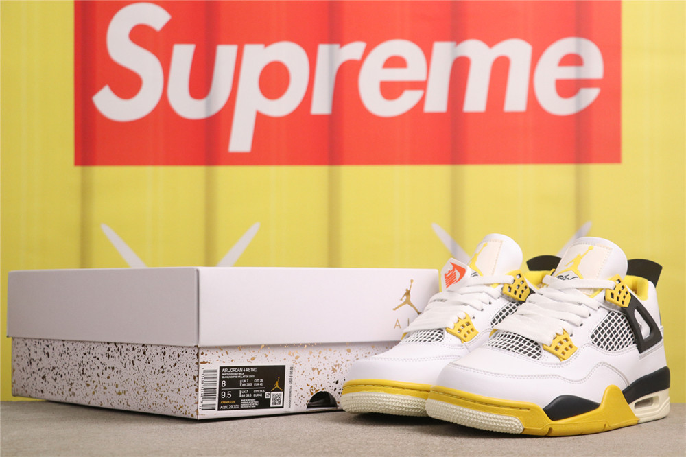 Air Jordan 4 Vivid Sulfur [AQ9129-101]