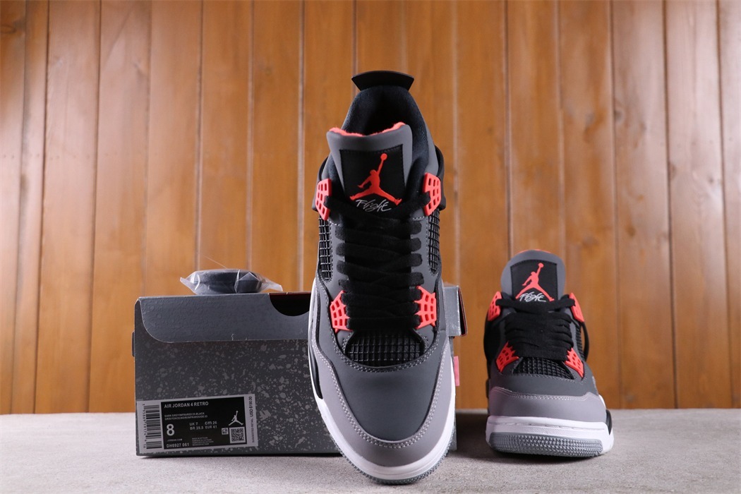 US$49 Air Jordan 4 GS “Lemon Venom”DH6927-061 Size 36-47.5
