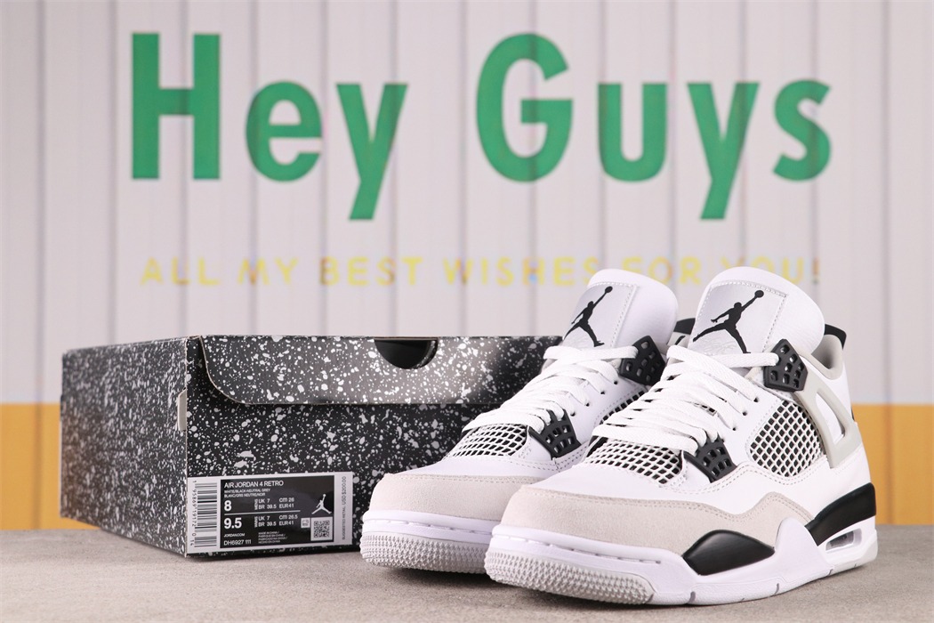 Air Jordan 4 Military Black [DH6927-111]