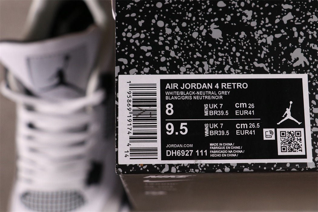 Air Jordan 4 Military Black [DH6927-111]