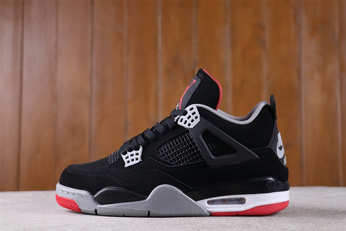 US$62 Air Jordan 4 Bred 308497-060 Size 40-47.5