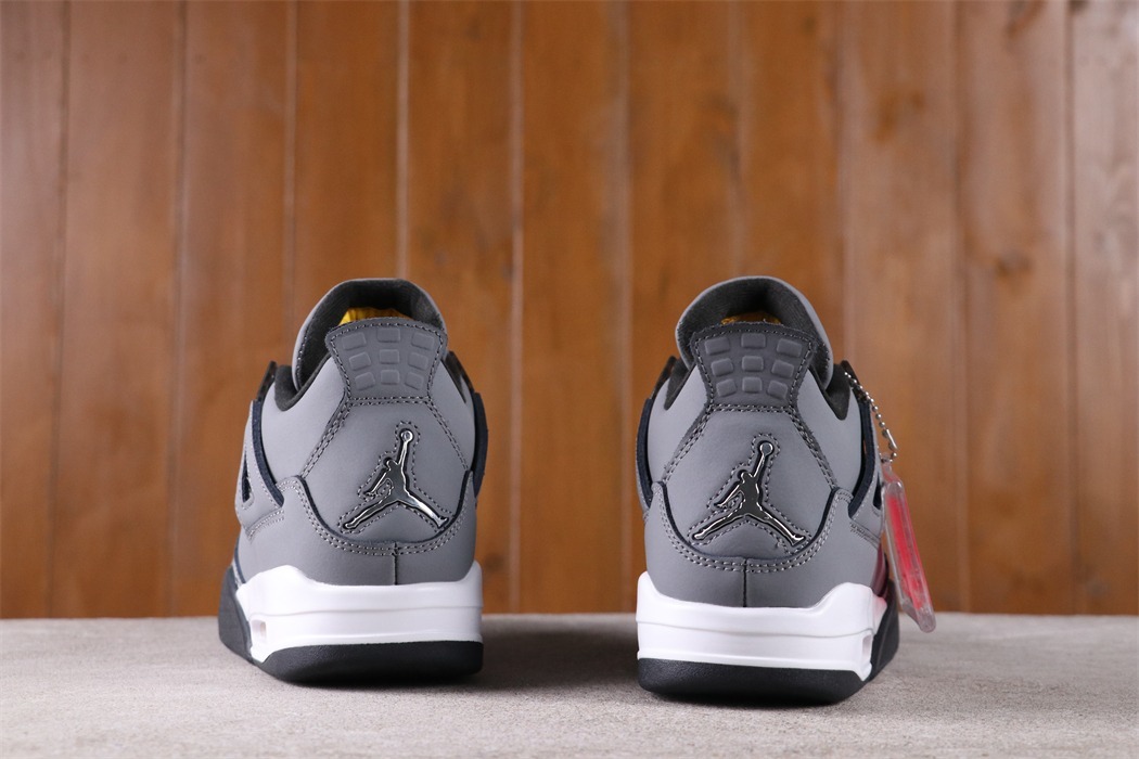 US$62 Air Jordan 4 Retro Cool Grey 308497-007 Size 40-47.5