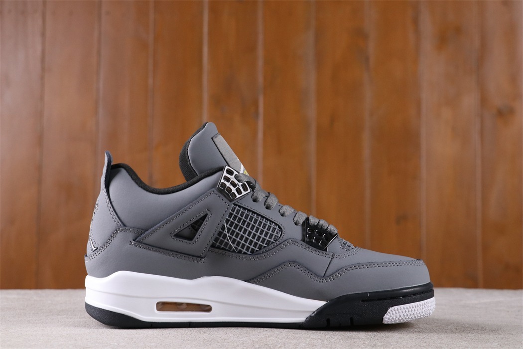 US$62 Air Jordan 4 Retro Cool Grey 308497-007 Size 40-47.5