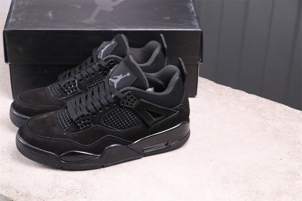 US$67 Air Jordan 4 Black Cat CU1110-010 Size 40-46