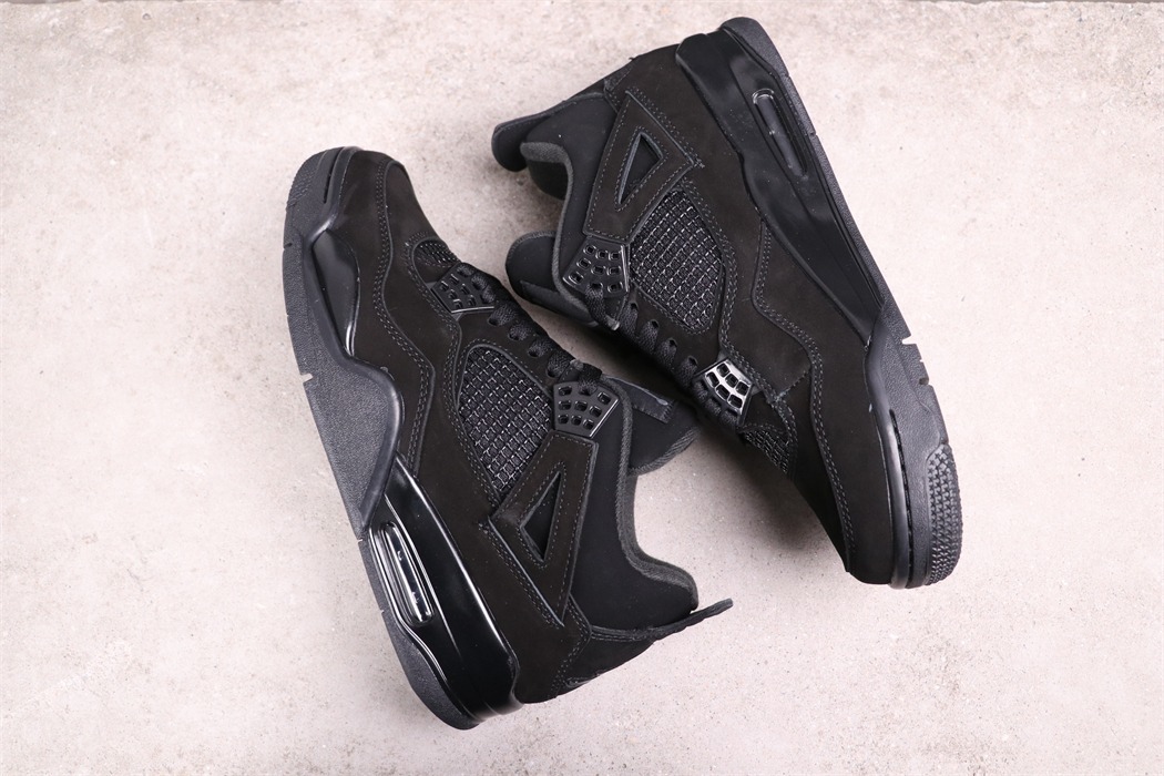 US$67 Air Jordan 4 Black Cat CU1110-010 Size 40-46