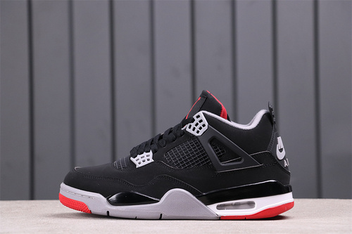 US$67 Air Jordan 4 Bred 308497-060 Size 40-46