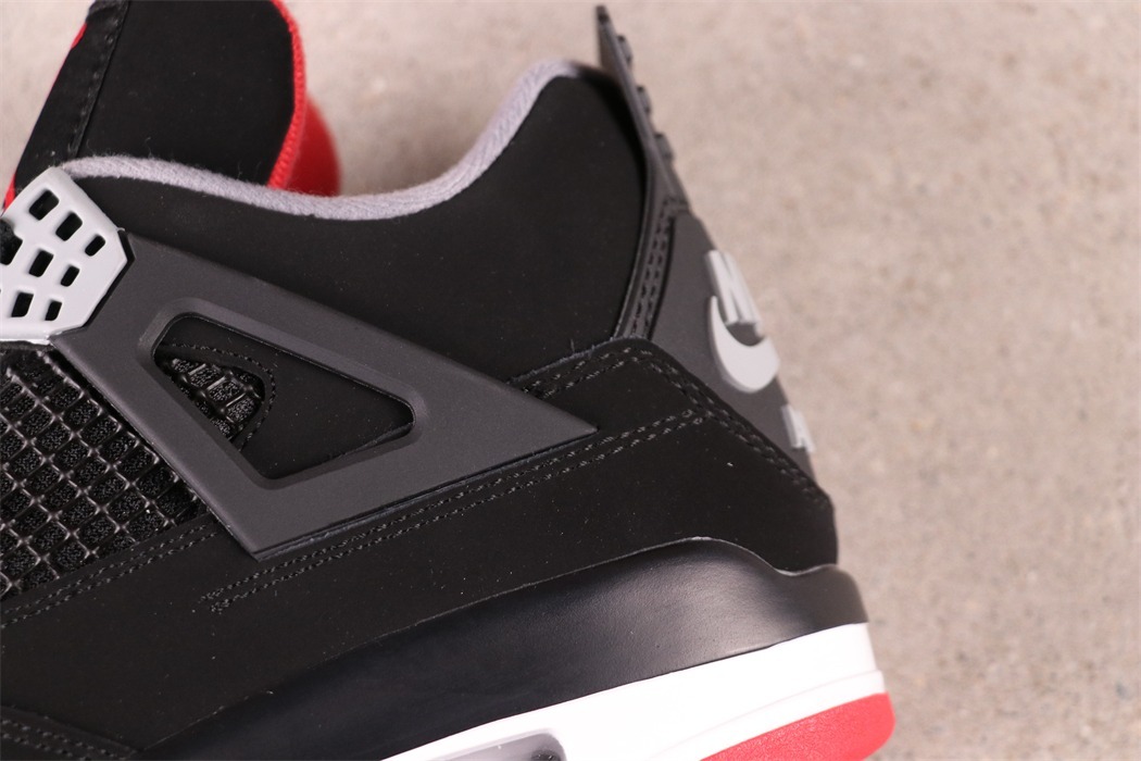 US$70 Air Jordan 4 Bred 308497-060 Size 36-47.5