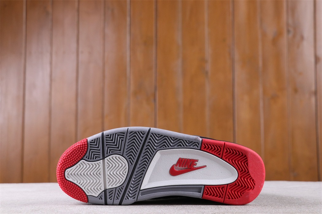US$70 Air Jordan 4 Bred 308497-060 Size 36-47.5