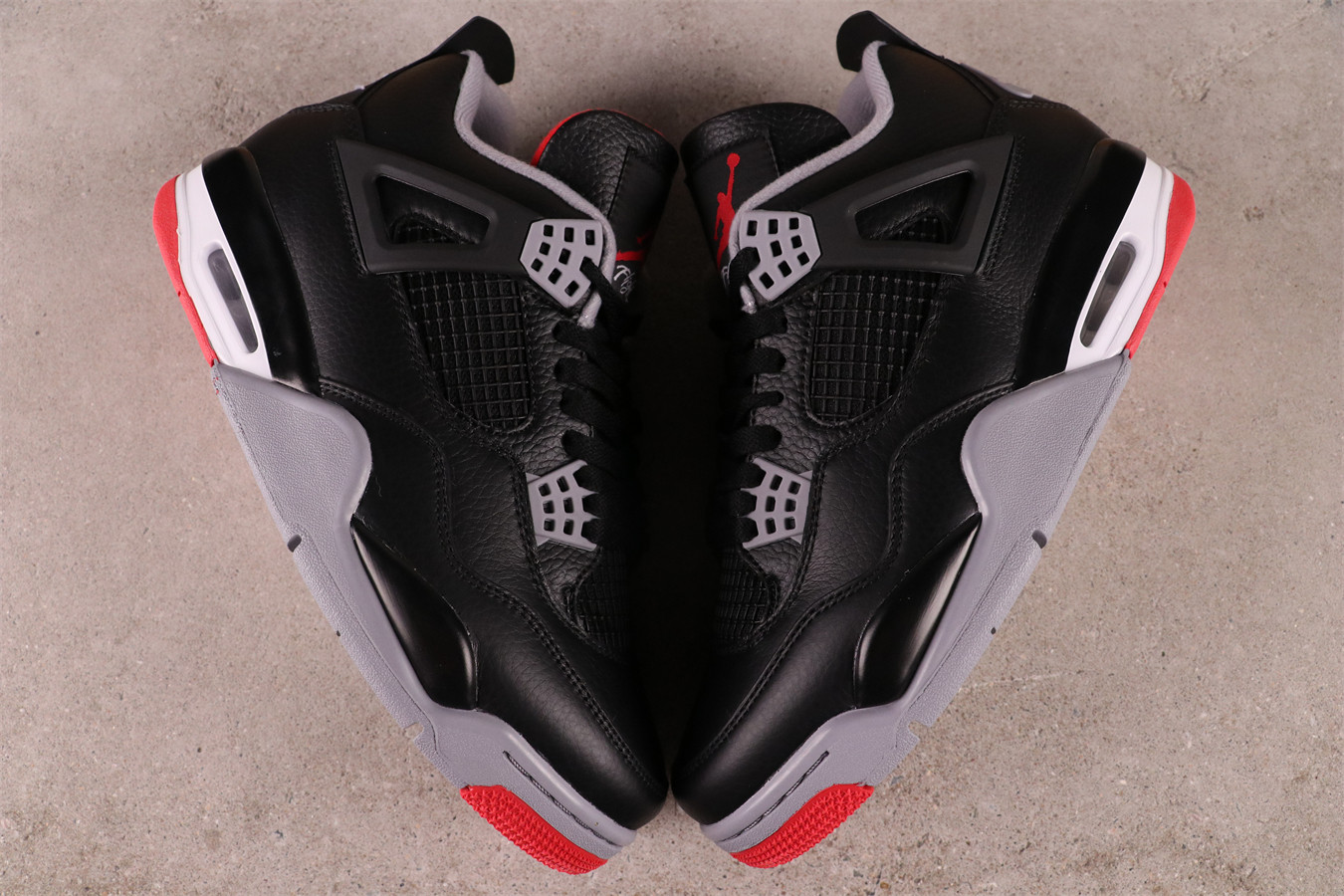 US$70 Air Jordan 4 Bred Reimagined FV5029-006 Size 36-47