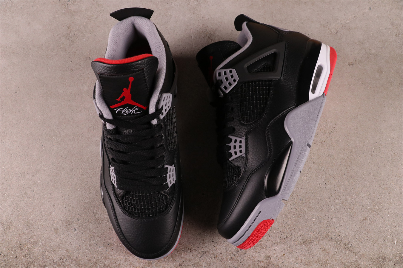 US$70 Air Jordan 4 Bred Reimagined FV5029-006 Size 36-47