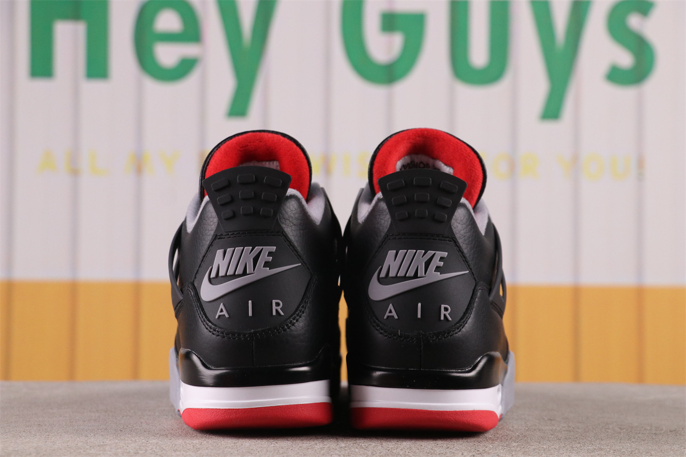 US$70 Air Jordan 4 Bred Reimagined FV5029-006 Size 36-47