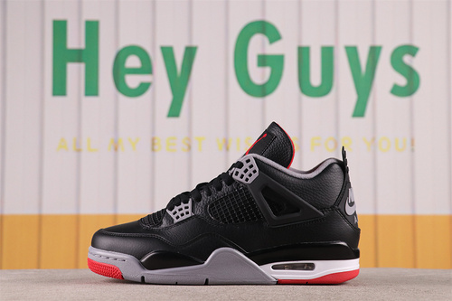 US$70 Air Jordan 4 Bred Reimagined FV5029-006 Size 36-47