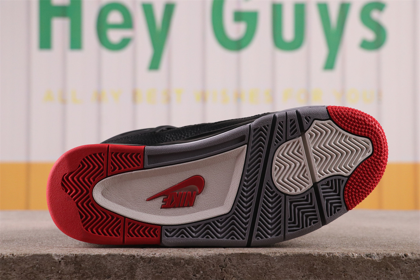US$70 Air Jordan 4 Bred Reimagined FV5029-006 Size 36-47