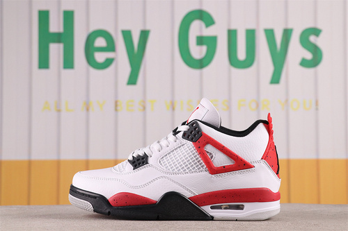 US$70 Air Jordan 4 Red Cement DH6927-161 Size 36-47.5