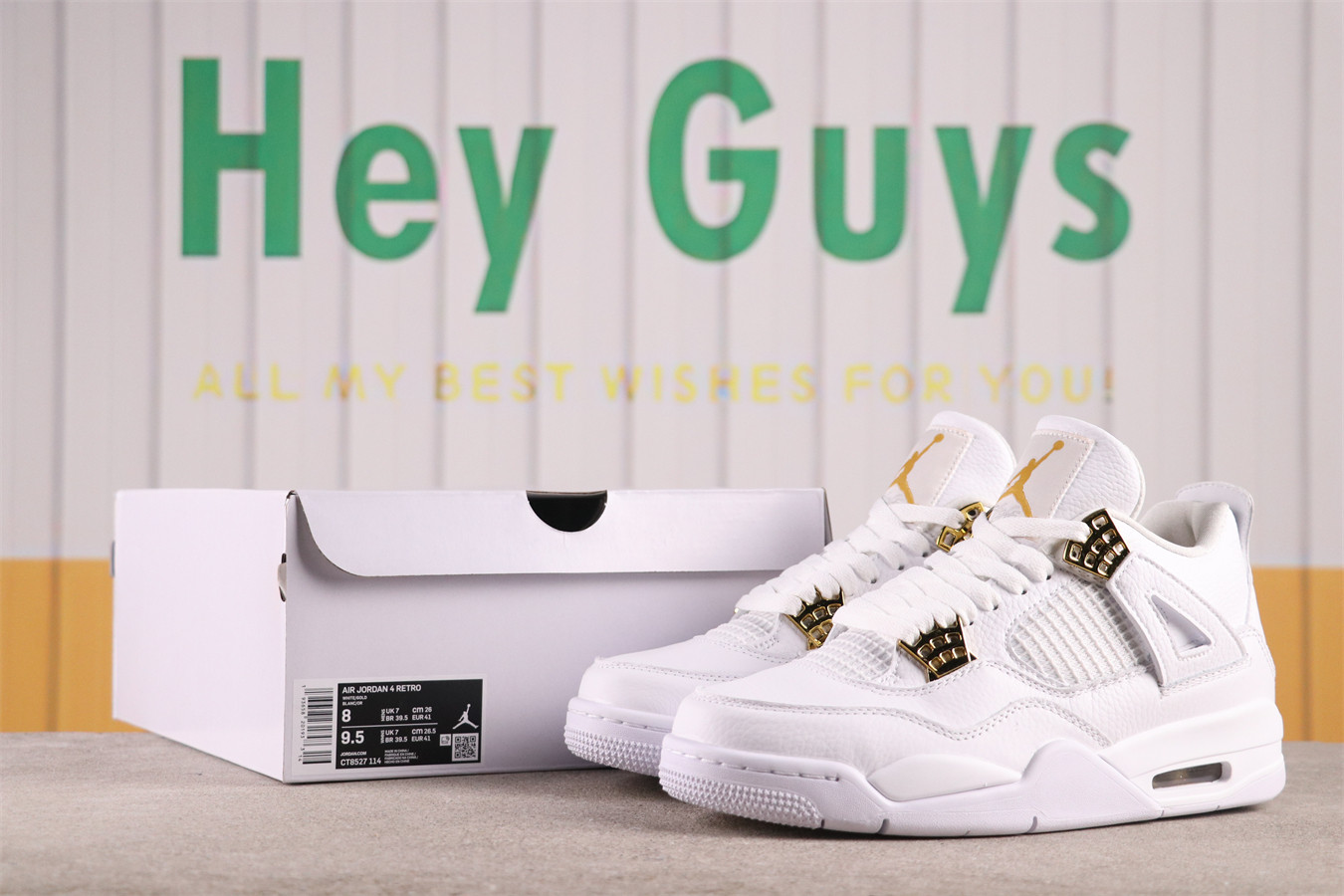 Air Jordan 4 Purple Metallic [CT8527-114]