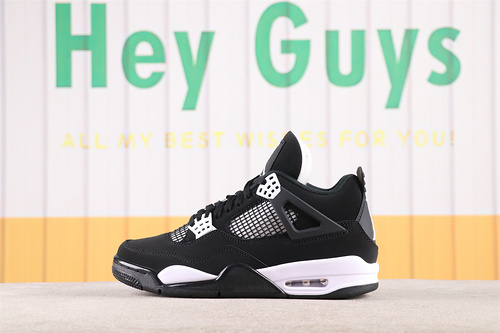 US$75 Air Jordan 4 Retro White Thunder FQ8138-001 Size 40-48.5