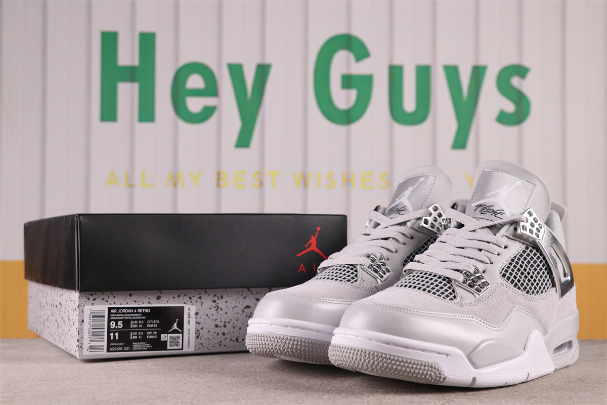 US$77 Air Jordan 4 Frozen Moments AQ9129-001 Size 40-47.5