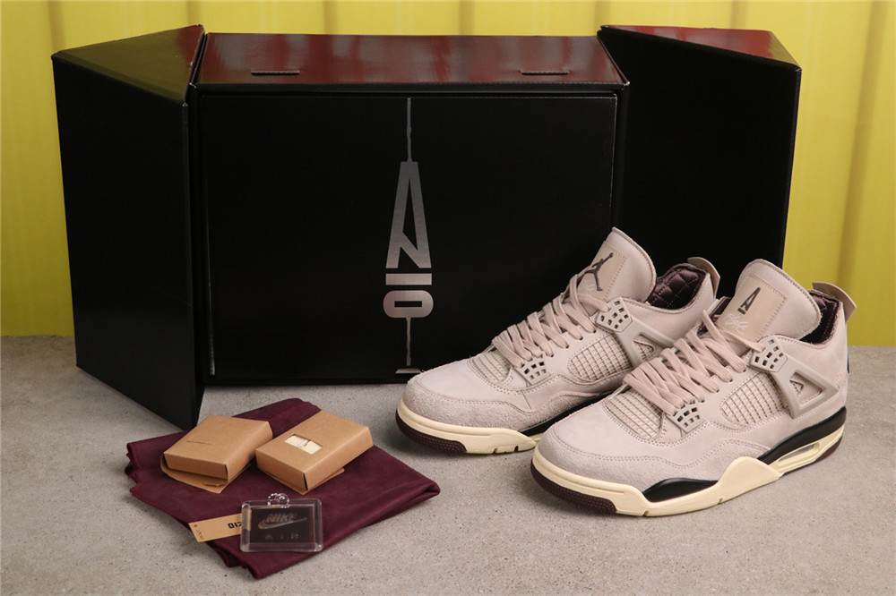 A Ma Maniere x Air Jordan 4 Fossil Stone [FZ4810-200]