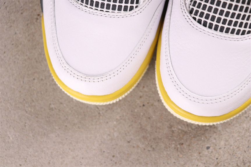 US$88 Air Jordan 4 Vivid Sulfur AQ9129-101 EU Size 40-48