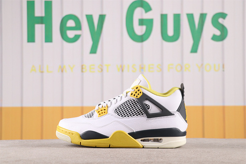 US$88 Air Jordan 4 Vivid Sulfur AQ9129-101 EU Size 40-48