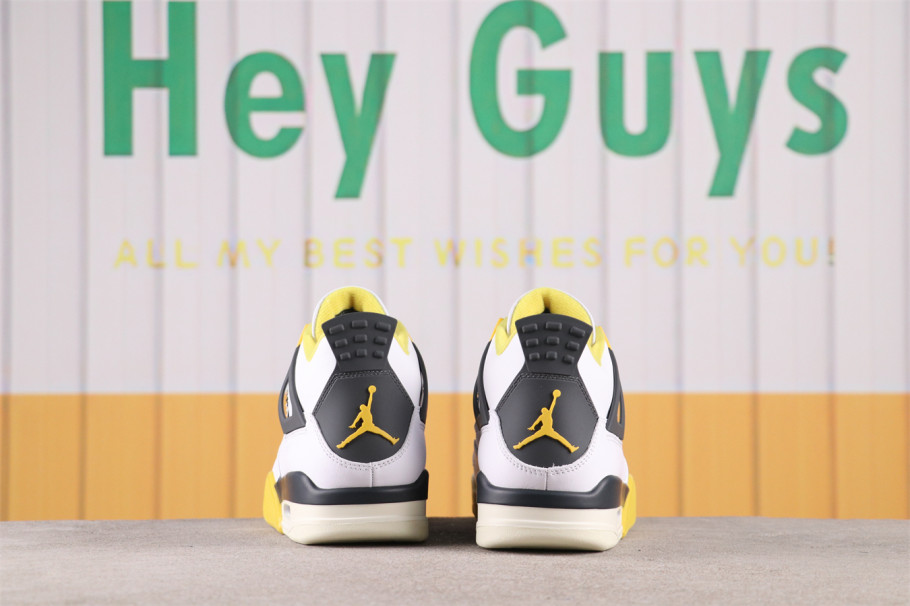 US$88 Air Jordan 4 Vivid Sulfur AQ9129-101 EU Size 40-48